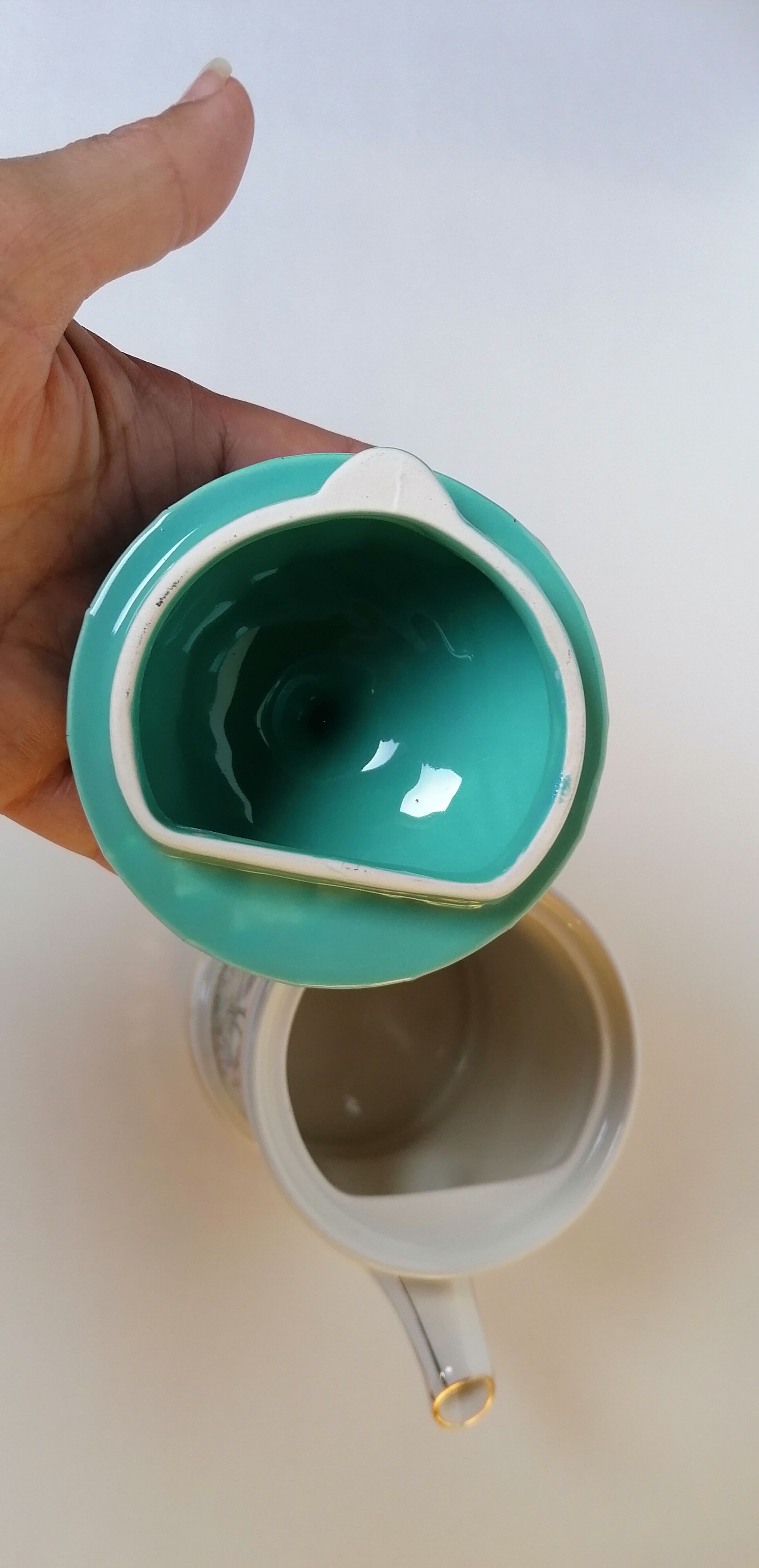 Teapot Sadler Staffordshire English ceramic