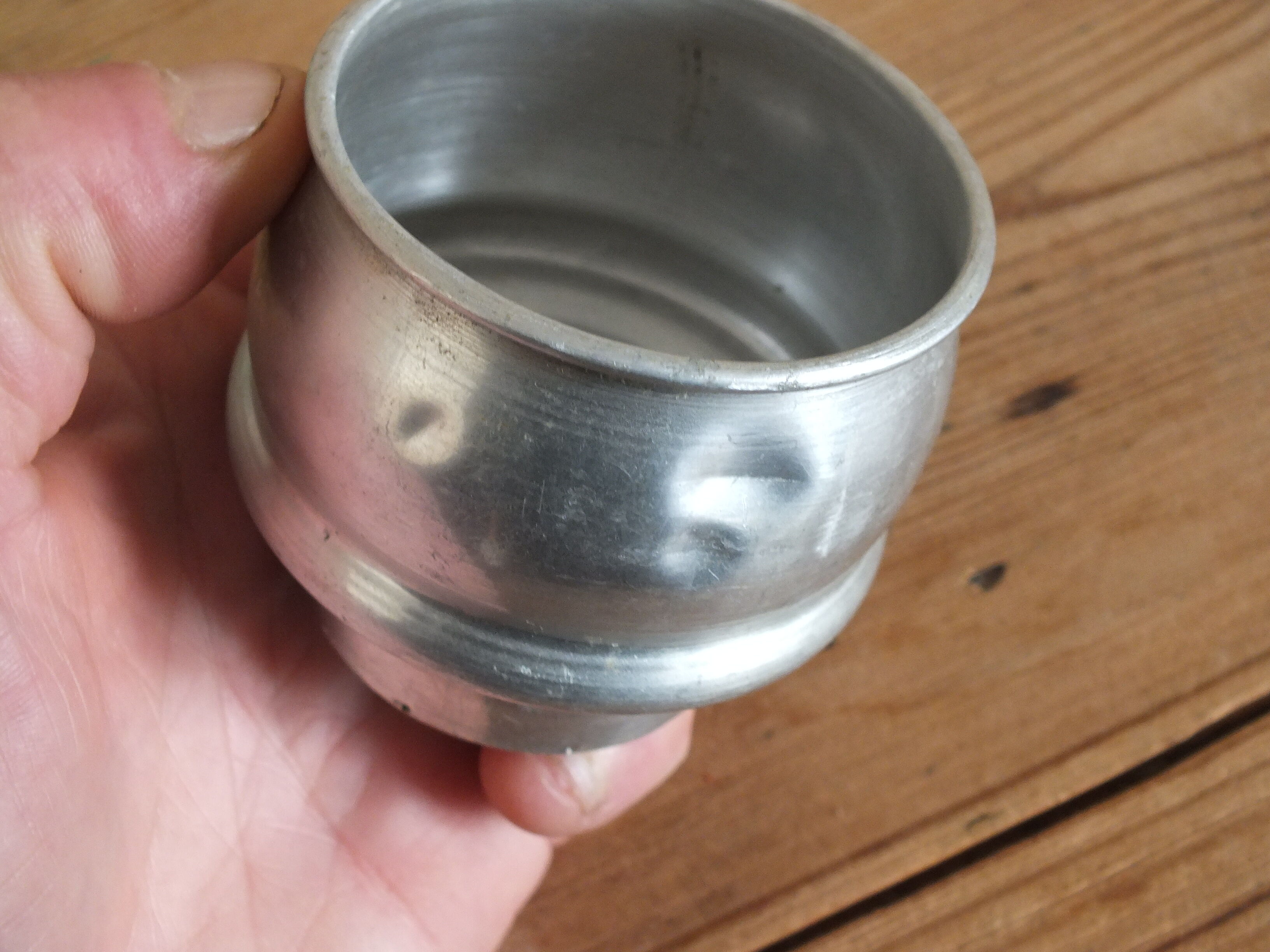 Selfish or miniature coffee maker green and yellow