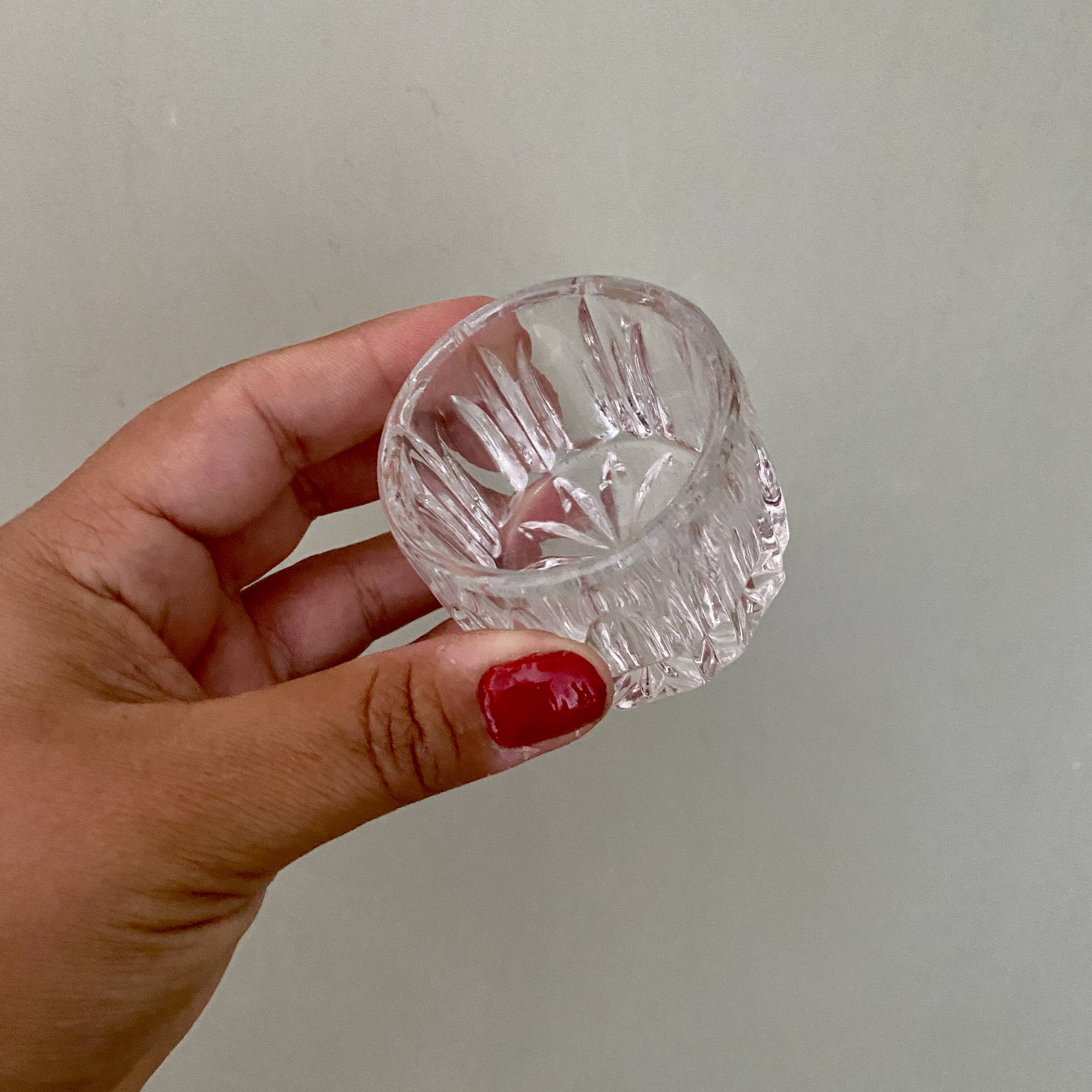 Set of 3 vintage glass ramekins