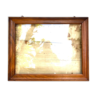 Panel officine louis philippe in walnut 77x61x8