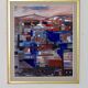 Mid-Century Original Swedish Oil on Panel "Abstract" – Hultkrantz