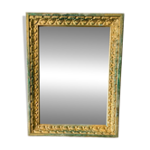 Miroir doré baroque vintage
