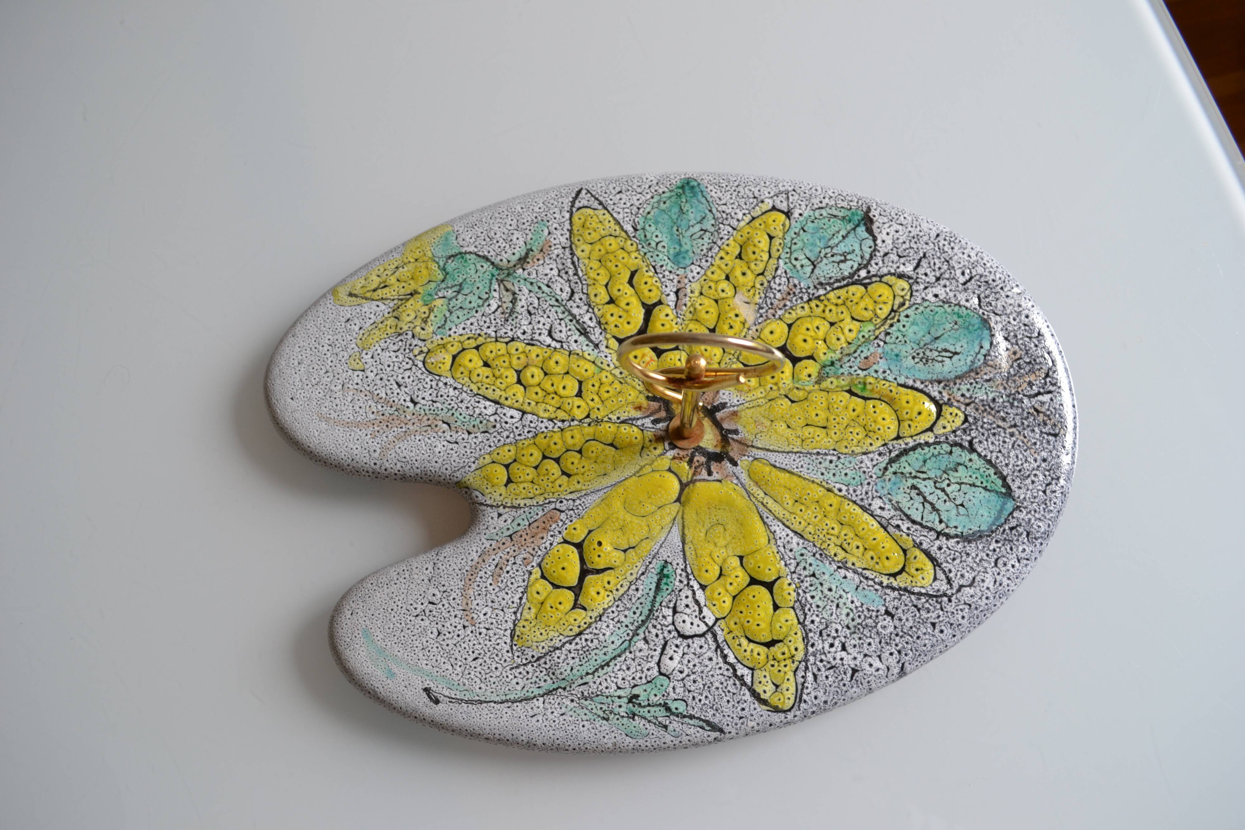 Vintage ceramic cheese board 1960