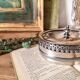 Silver-plated metal sugar bowl, Henri X style
