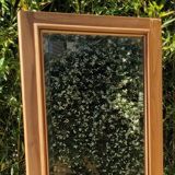 Large renovated antique mirror