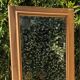 Large renovated antique mirror