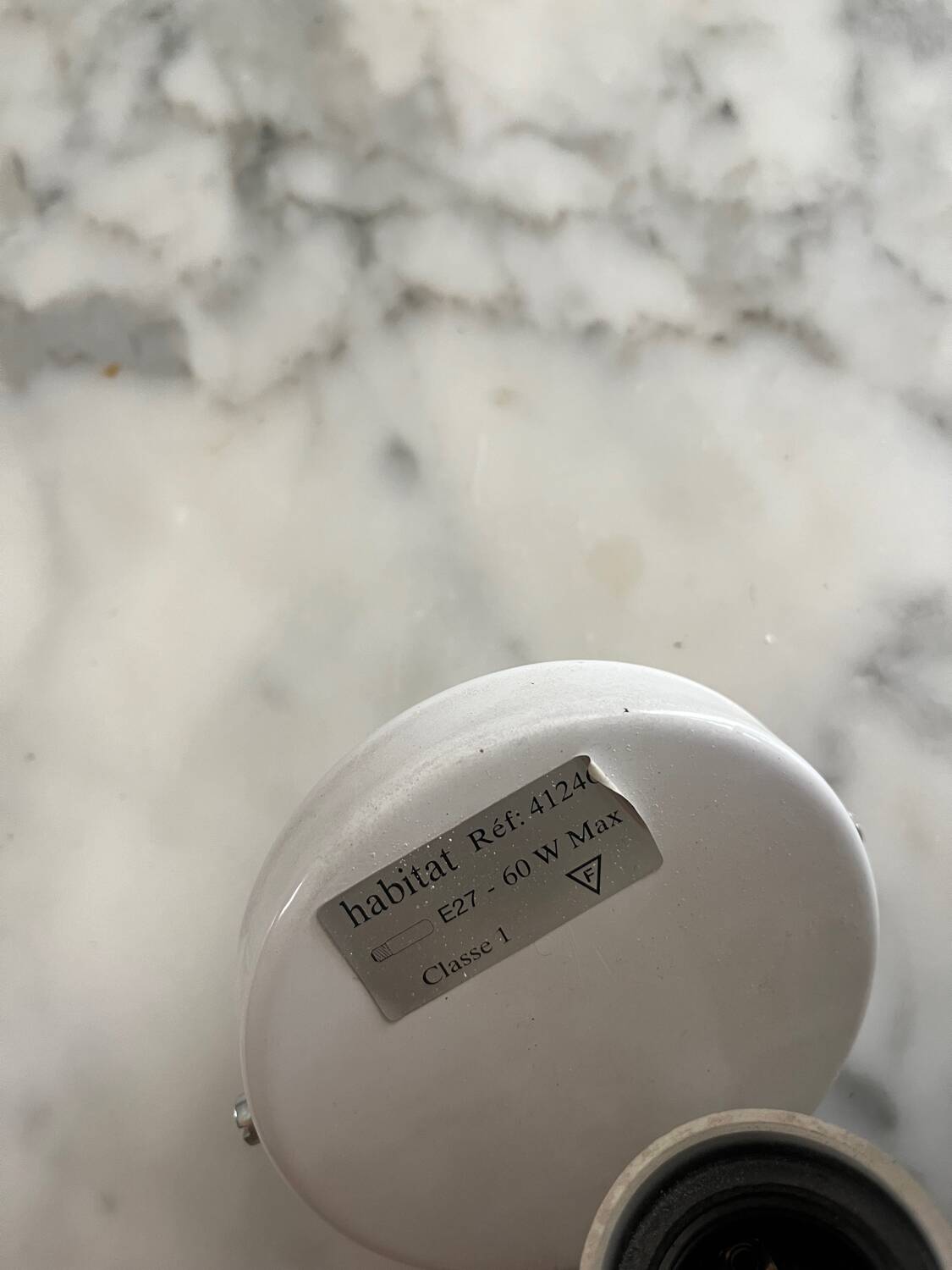 Vintage Habitat wooden wall light