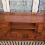 Low buffet in exotic wood