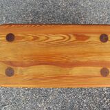 Scandinavian pine stool