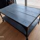Industrial coffee table