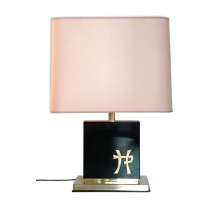 Lampe à poser, en bois