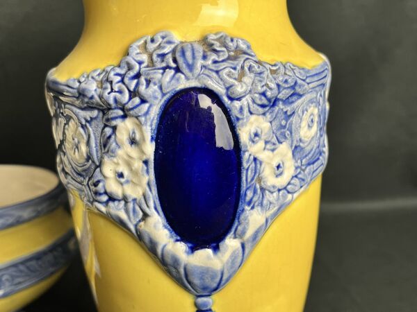 Art nouveau garniture 3 pièces Fives Lille de Bryun vers 1900