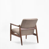 GFM 64 armchair / dark beige from 1960