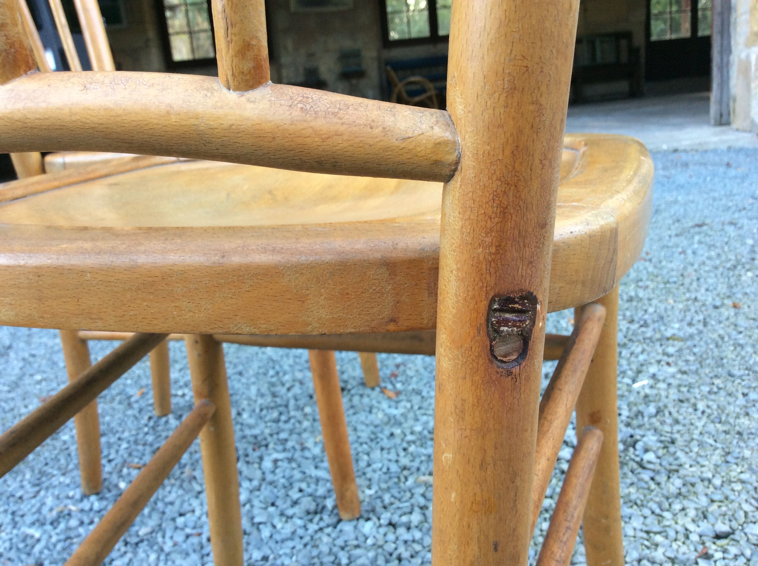 Paire de chaises de bistrot