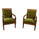 Restoration armchairs with crosses