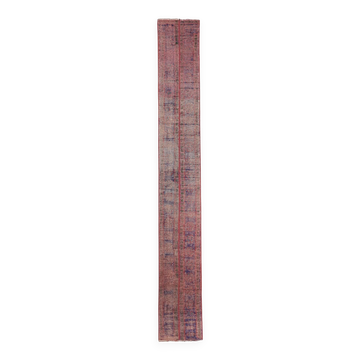 Tapis de couloir turc vintage 46x373 cm