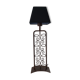 Wrought iron lamp 1980