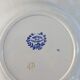 Vintage plates earth of iron Sarreguemines Watteau