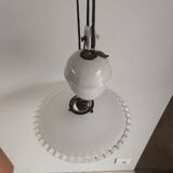 Opaline and porcelain up and down suspension
