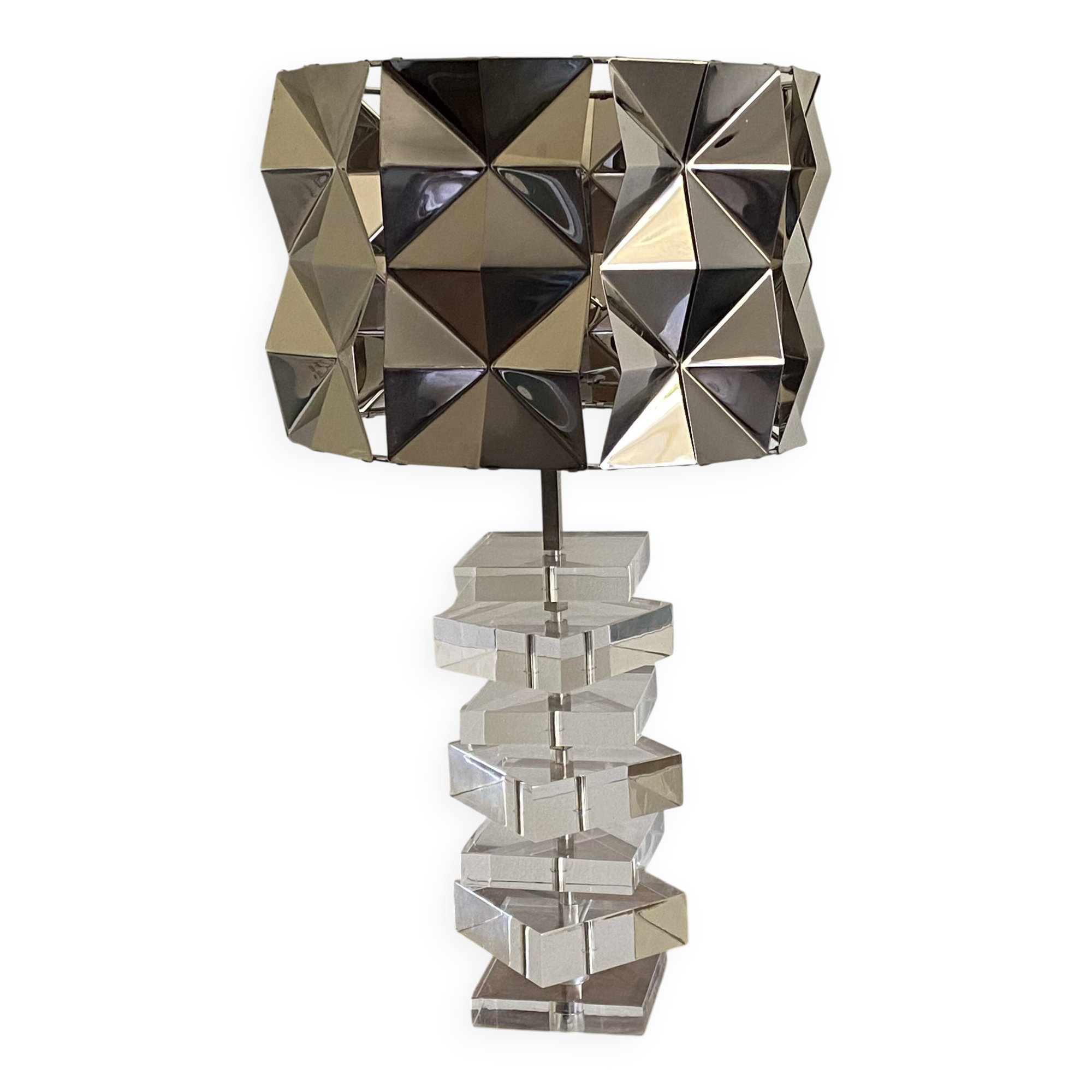 Space age lamp in plexiglass, 1970