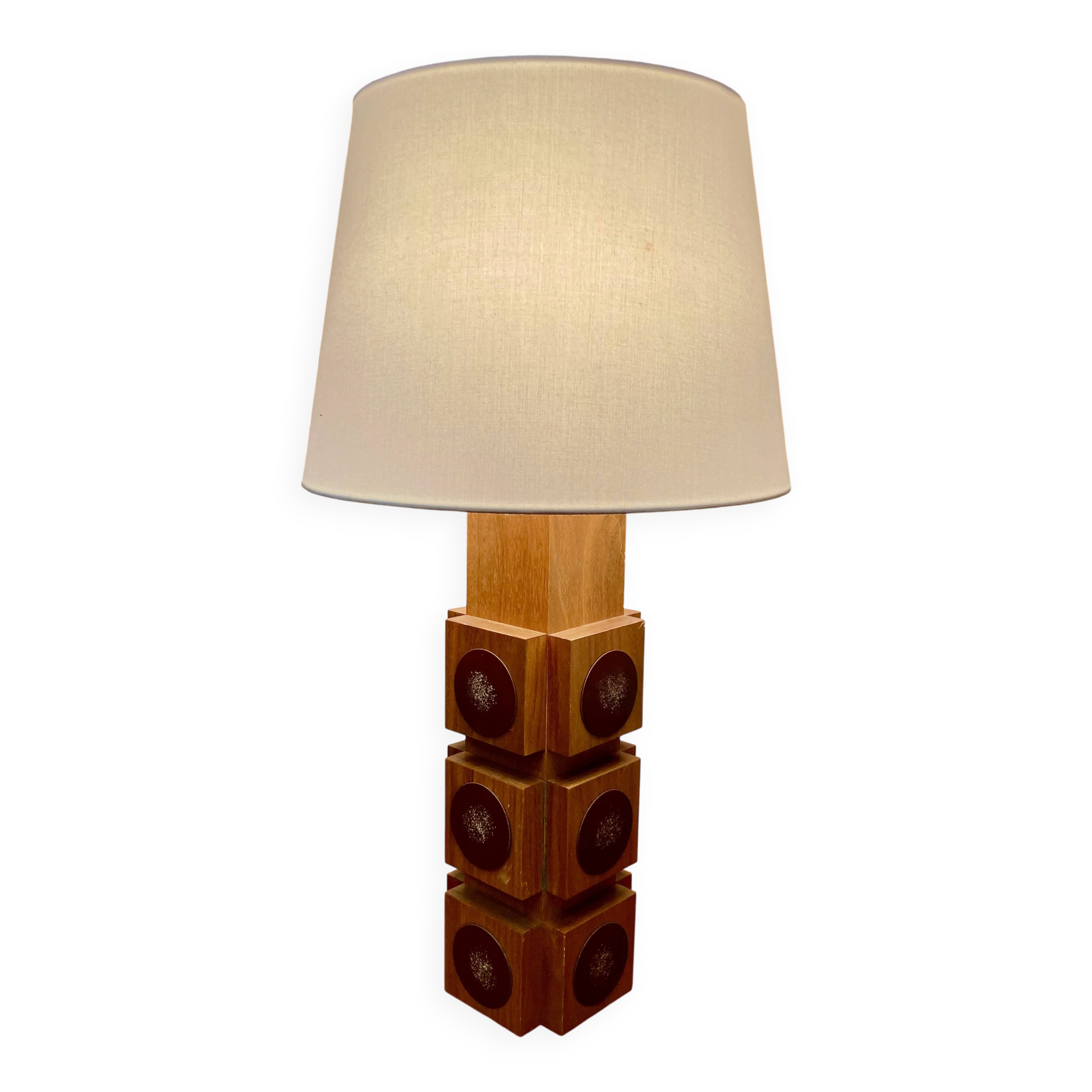 Grande lampe 1950 "design scandinave".