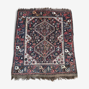 Tribal kamseh rug 150x175 cm