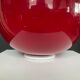 Flos red glass egg floor lamp 90s design