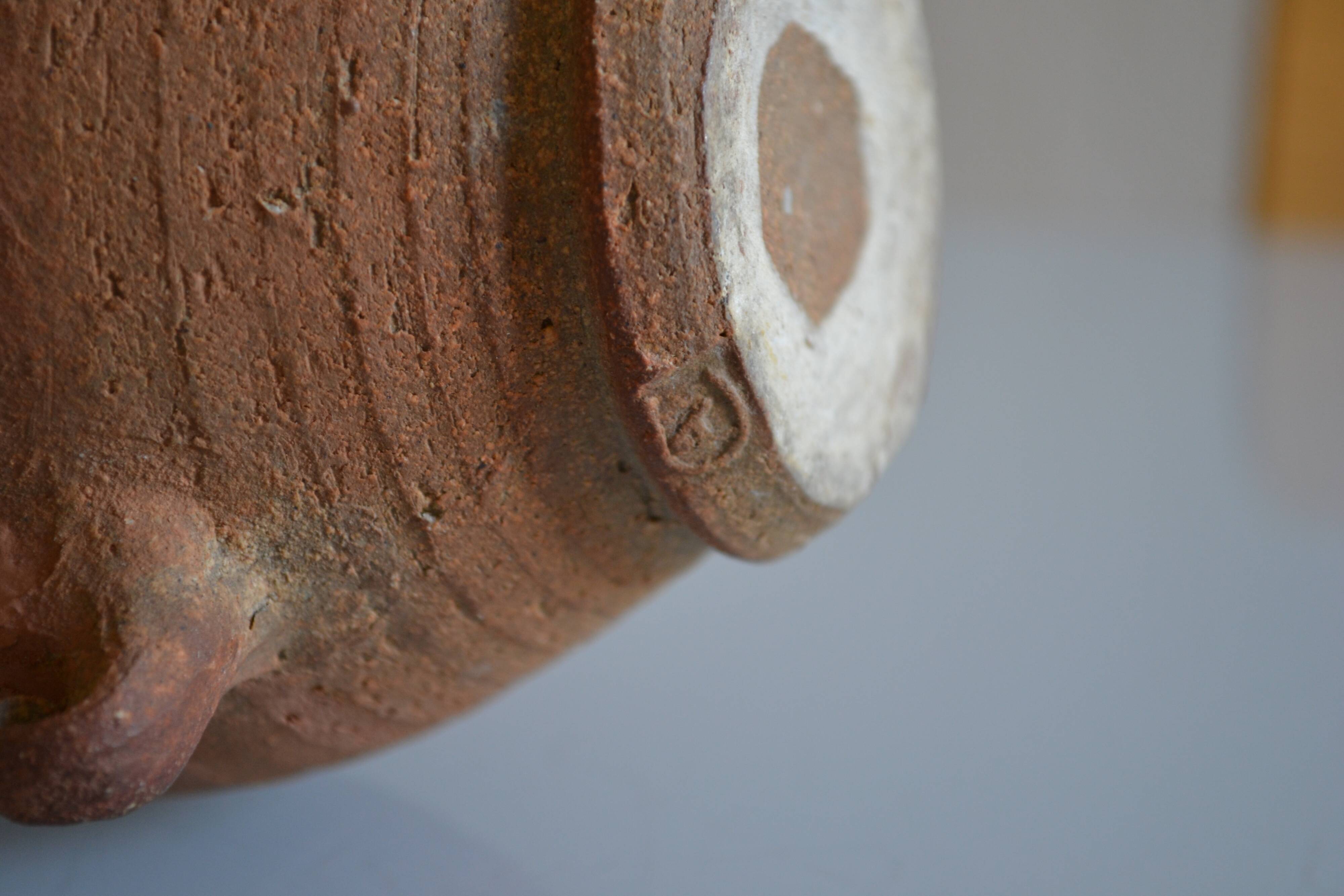 Old terracotta pitcher France