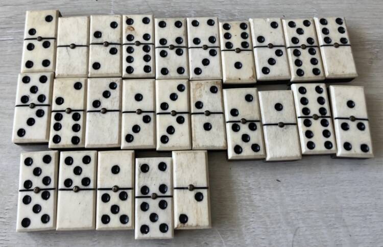 Old dominoes