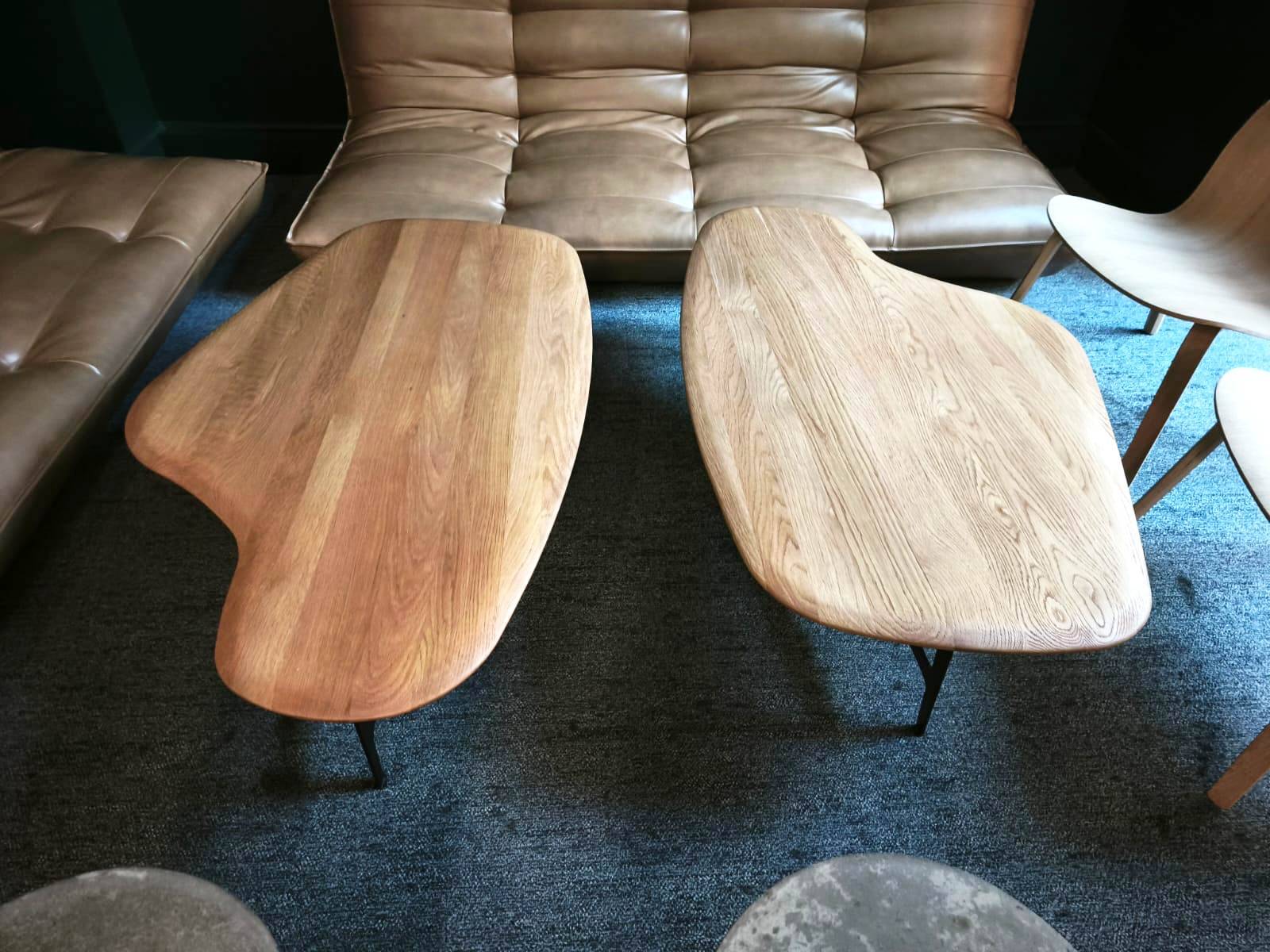 Pair of designer coffee tables