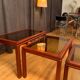 Nesting tables, Italy, 1970s, set of 3