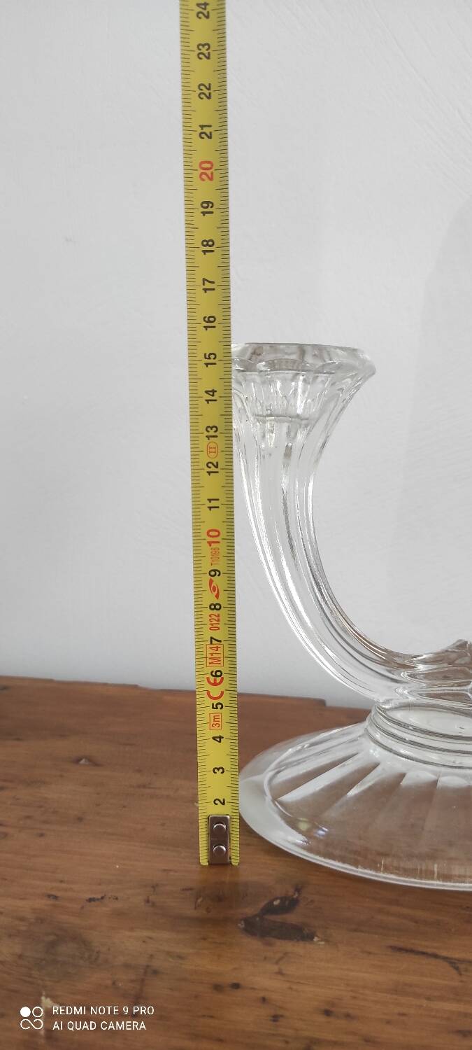 Glass Candle Holder