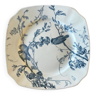 Old iron clay plate