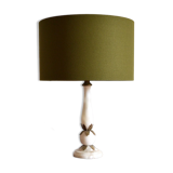 Alabaster Lamp and Foliage