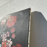 Bouquet de fleurs huile sur toile signé