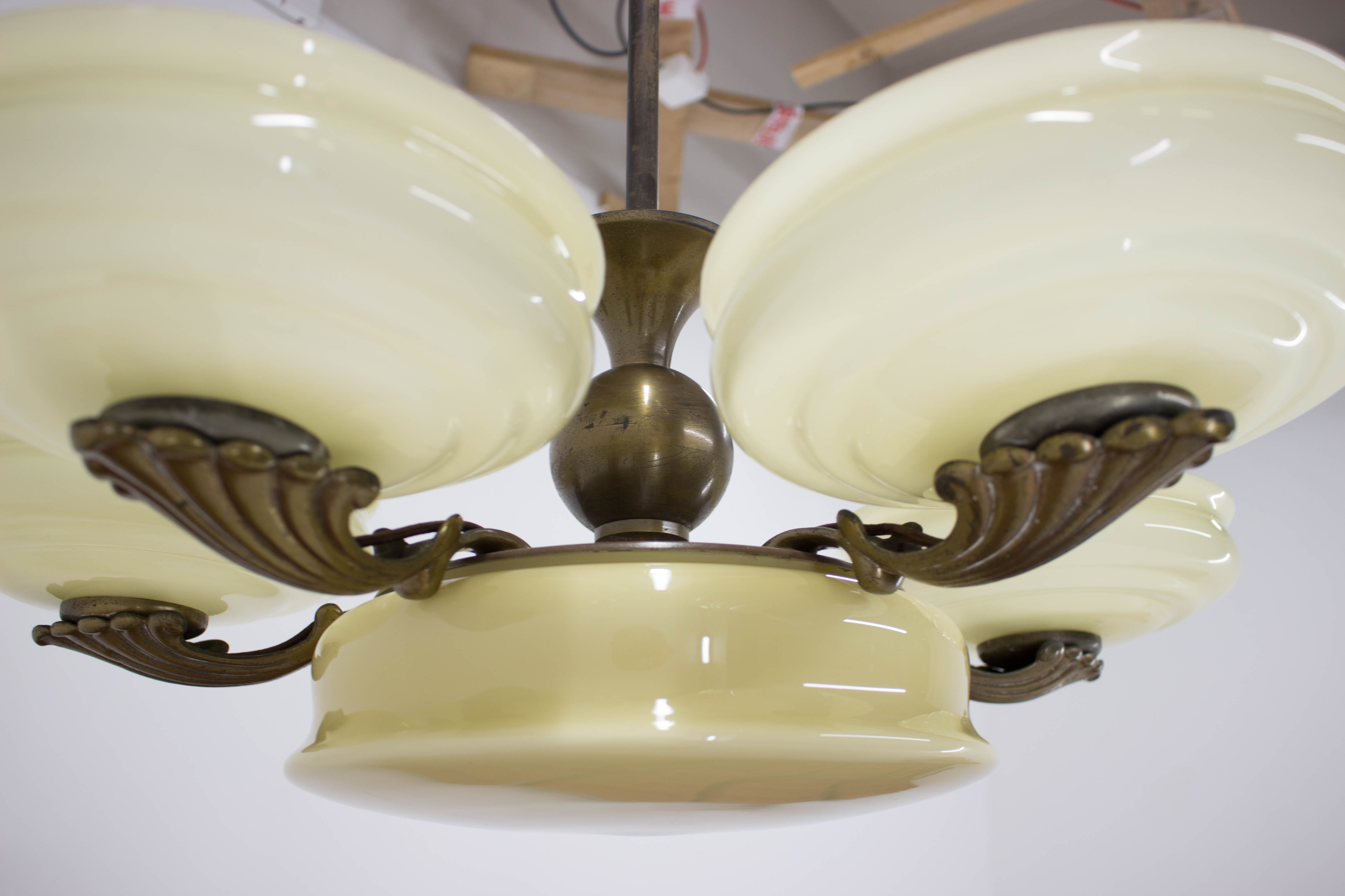 Art deco chandelier, 1930s