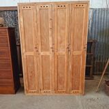 Vestiaire bois ancien