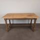 Table de ferme en chêne 158 cm