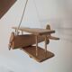 Wooden aircraft suspension