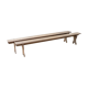 Paire de bancs de table de ferme