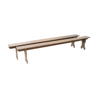 Pair of bench farm