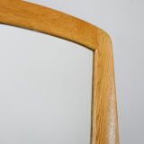 1960s teak mirror