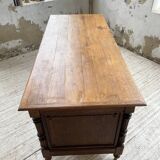 Drapery oak counter 1900