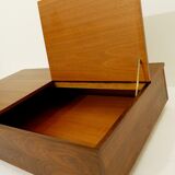 Coffee table with two opening compartments