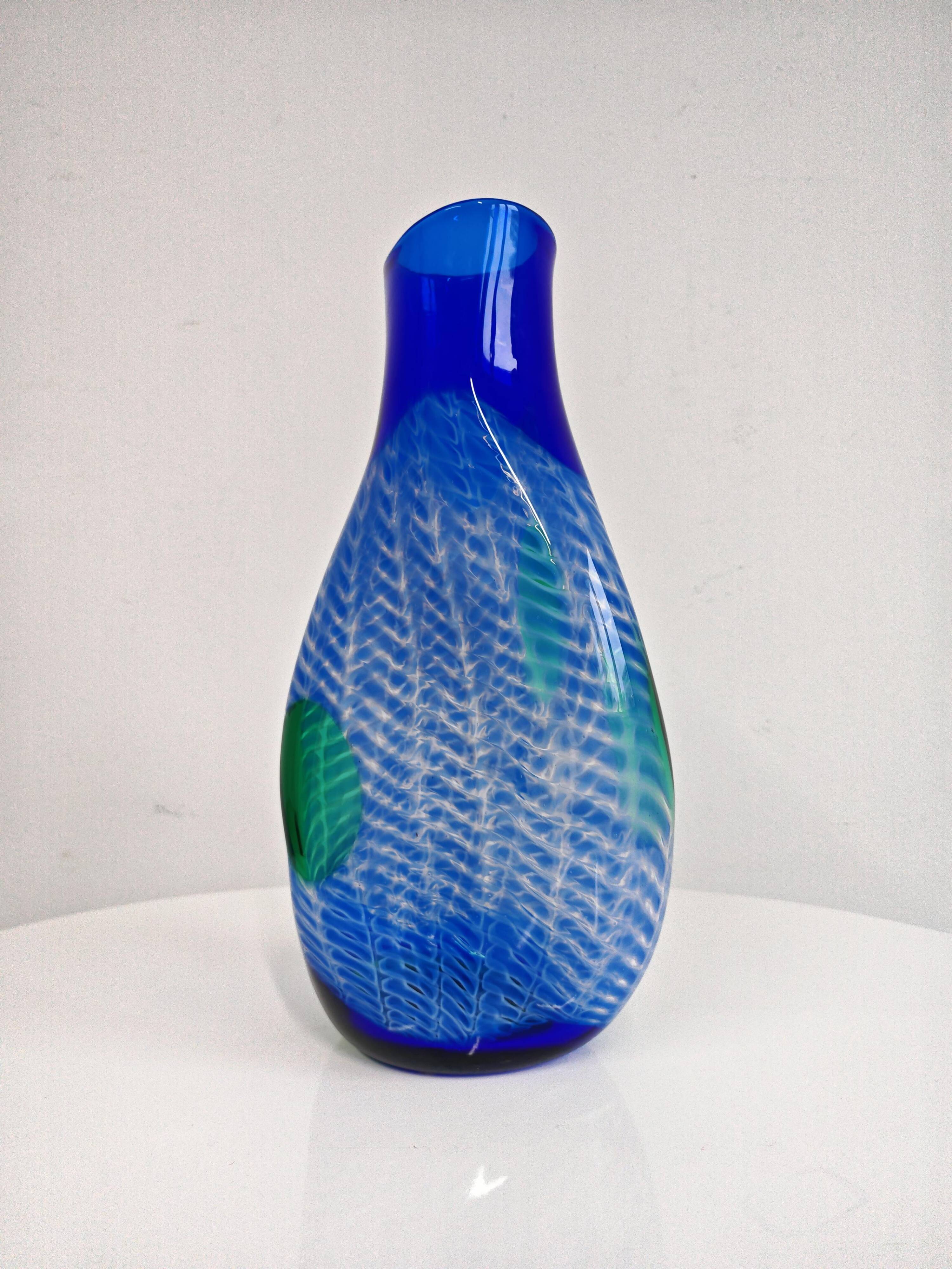 Murano glass vase by Archimede Seguso, limited edition.