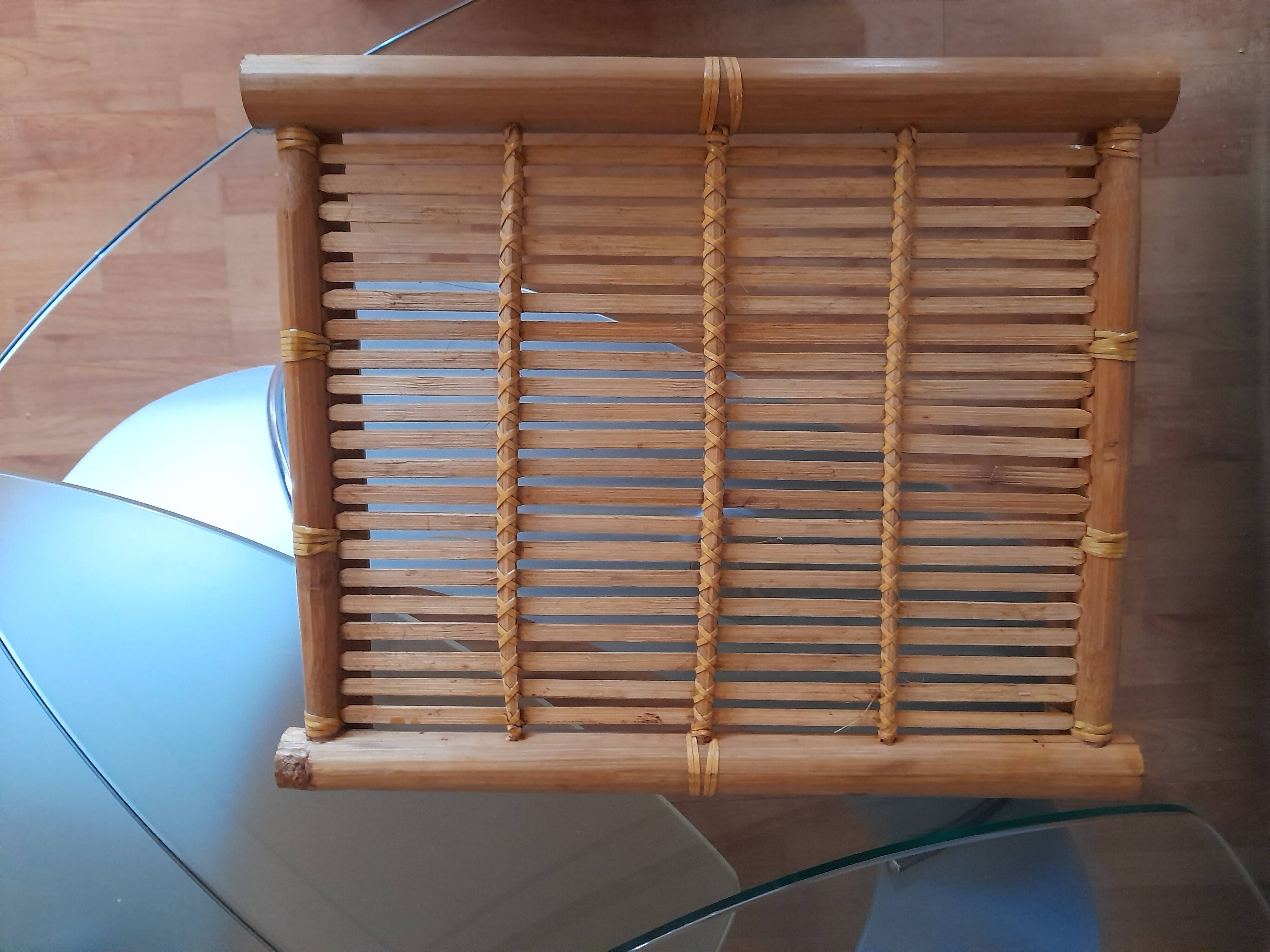 Japanese bamboo tray