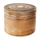 19th century brass round box