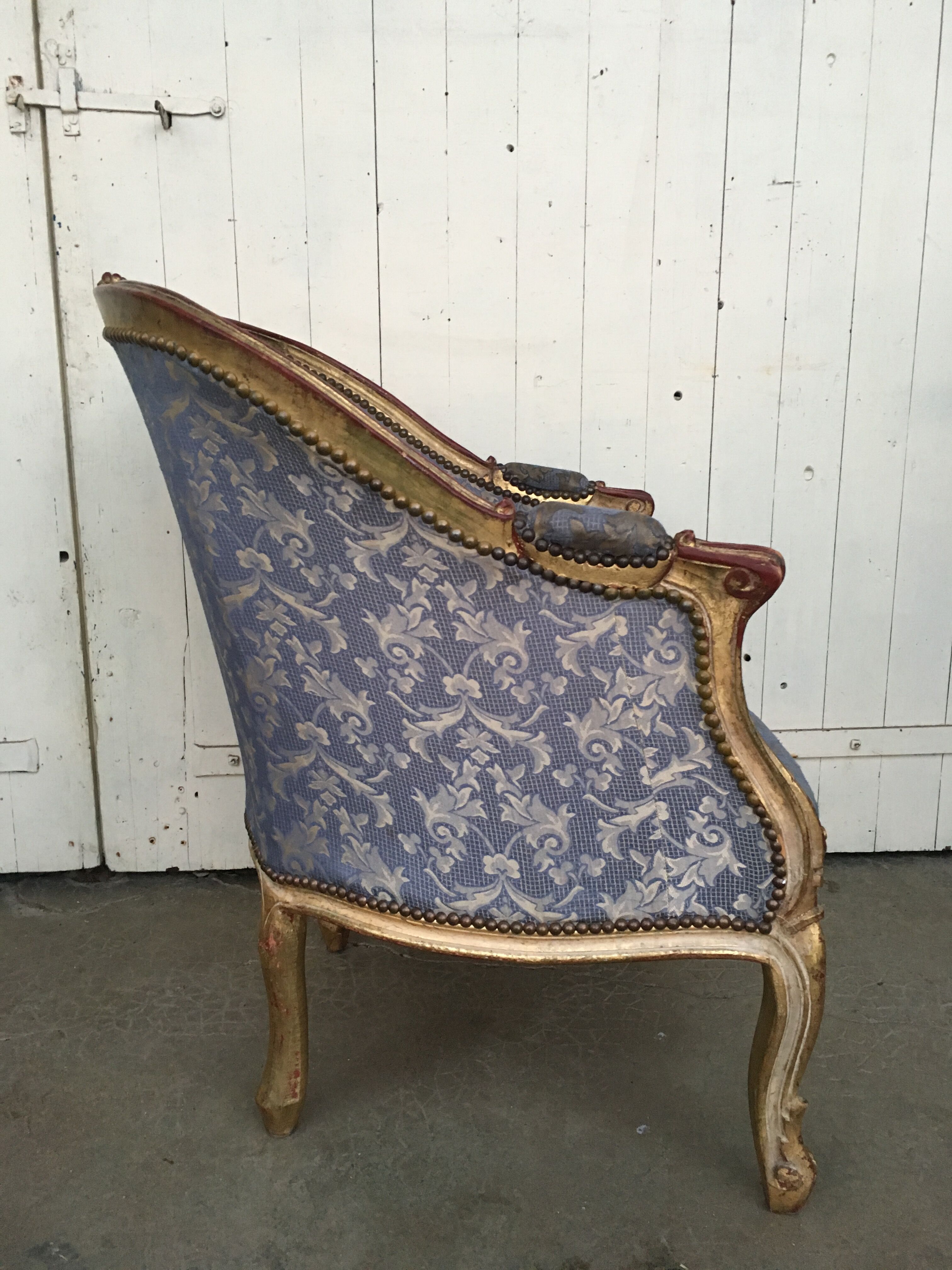 Fauteuil bergère