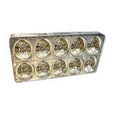 Mold walnuts easter chocolatier 16x8cm letang fils paris 1950