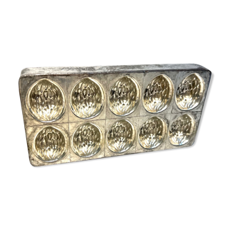 Mold walnuts easter chocolatier 16x8cm letang fils paris 1950